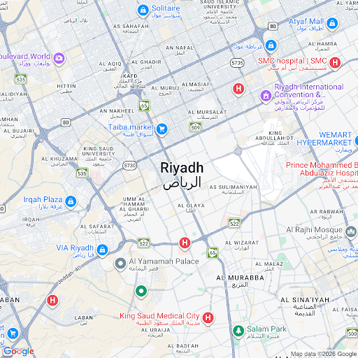 المخطط الرئيسي — حدائق الشرقية